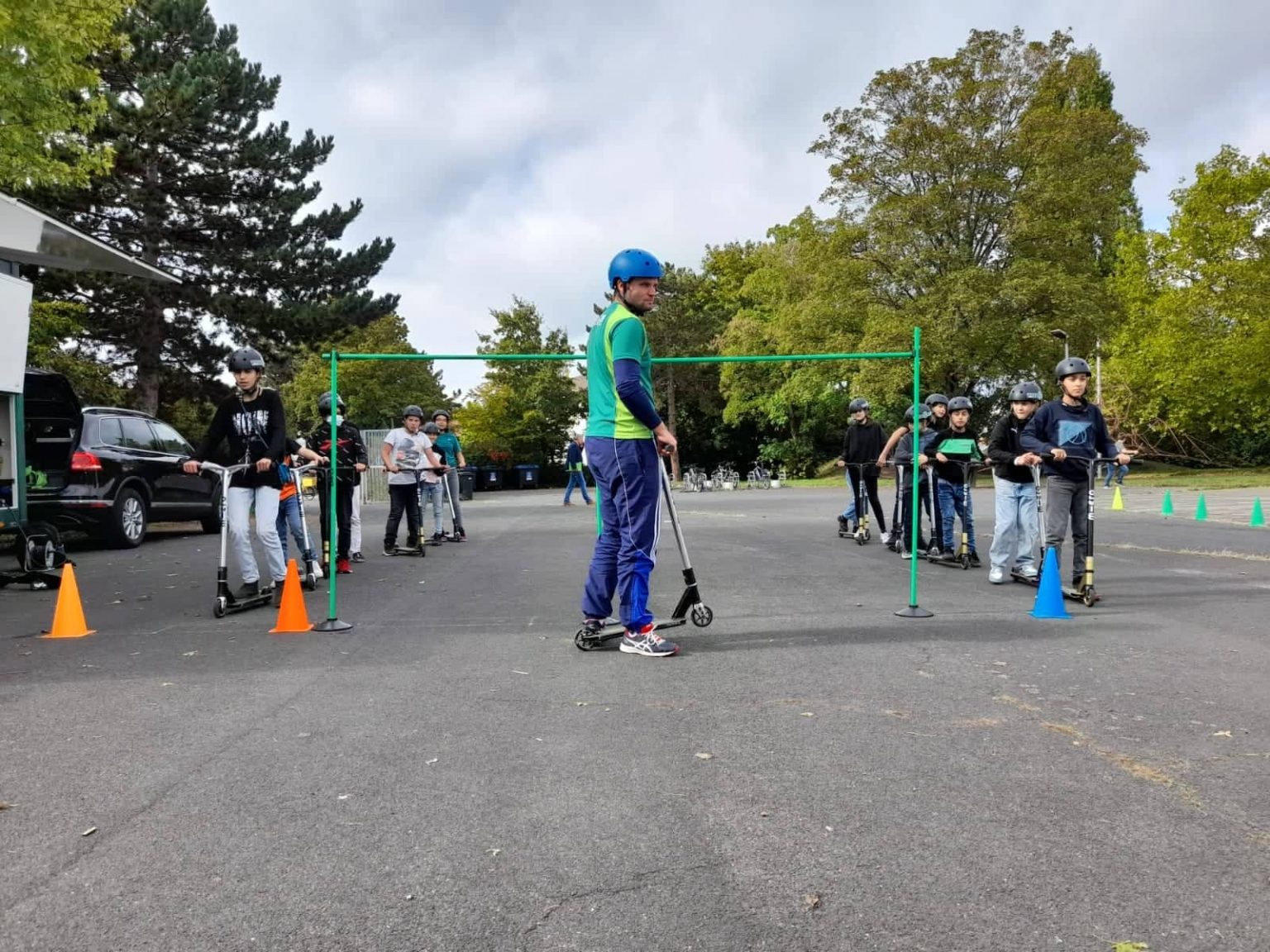 Wheelup Sportprojekt an der WLS WilhelmLeuschnerSchule